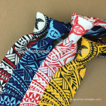 100% handgemachte perfekte Knoten gedruckt Tie Polyester Print